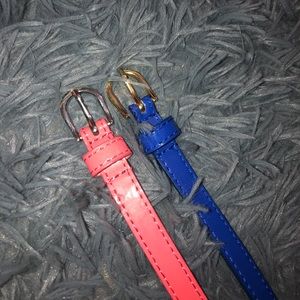 2 Belts from Forever 21